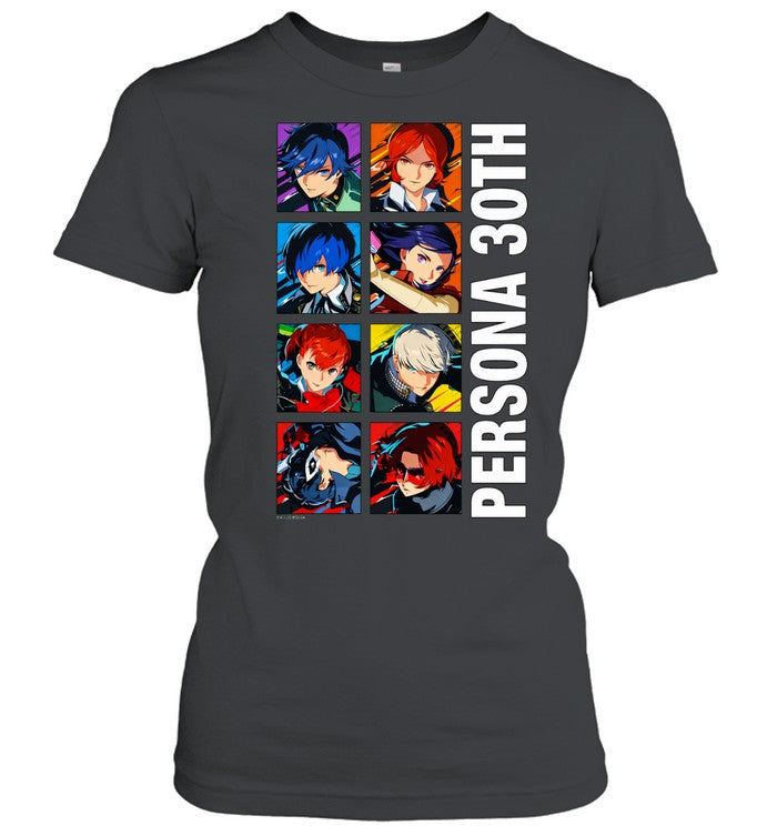 Atlus Persona 30th Protagonist Series Legacy Stack Unisex T-Shirt