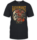 Bad Romance Beautifully Cursed Skull and Roses Gothic Tattoo Unisex T-Shirt