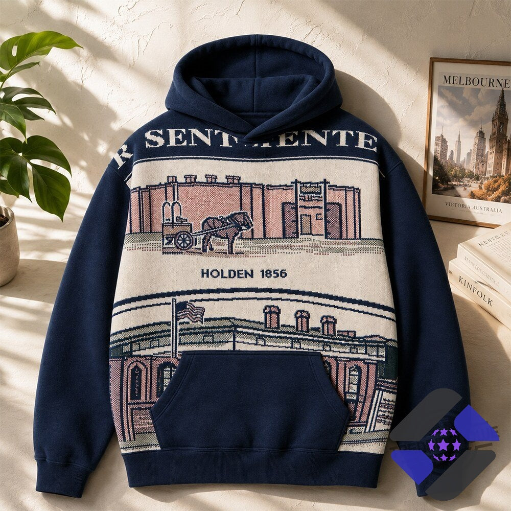 Bbno Sentiente Holden 1856 Landscape Hoodie