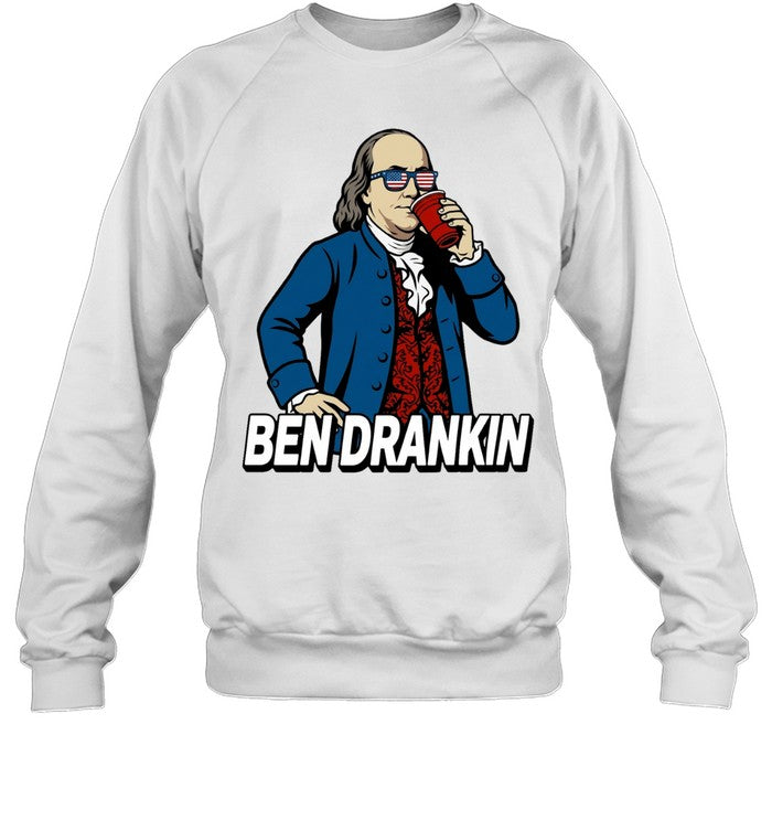 Ben Drankin Benjamin Franklin Party Founding Fathers Unisex T-Shirt