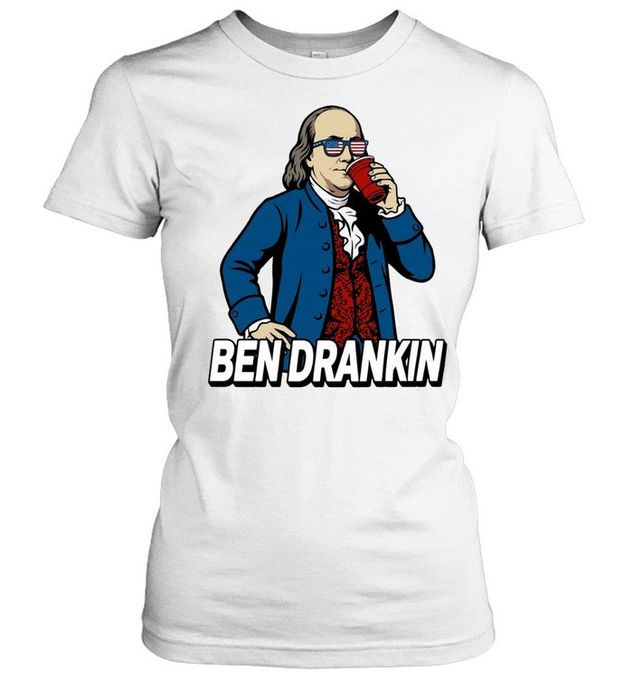 Ben Drankin Benjamin Franklin Party Founding Fathers Unisex T-Shirt