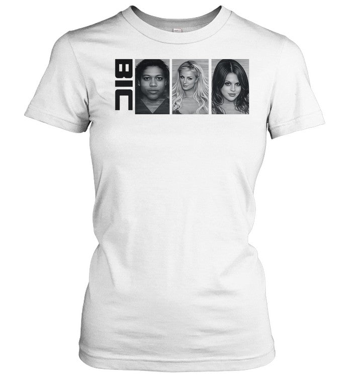 Bic pen company logo with celebrity faces Unisex T-Shirt
