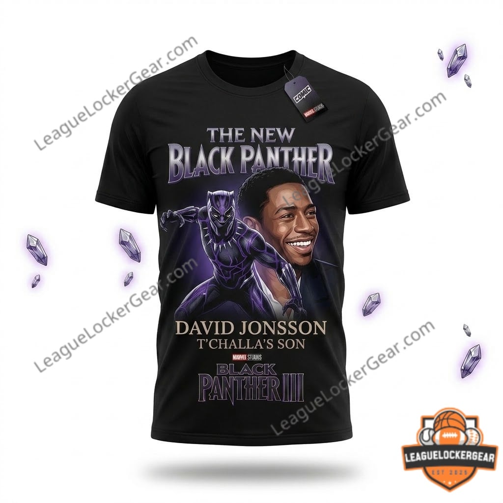Black Panther David Jonsson T’Challa’s Son III T-Shirt