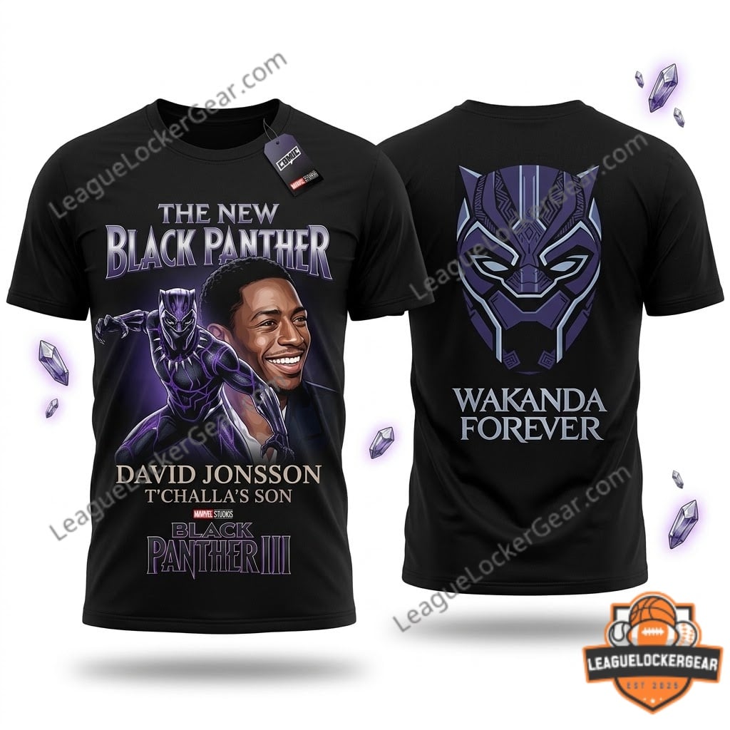 Black Panther David Jonsson T’Challa’s Son III T-Shirt