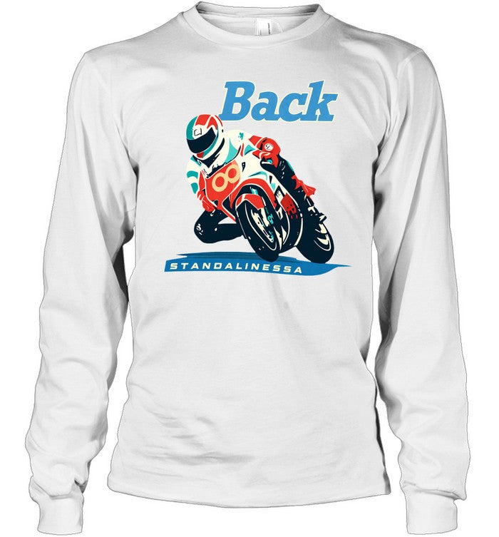 Blackpink Jennie Back Standaloneesa Motorcycle Unisex T-Shirt