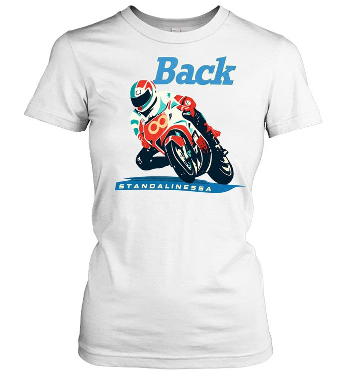 Blackpink Jennie Back Standaloneesa Motorcycle Unisex T-Shirt