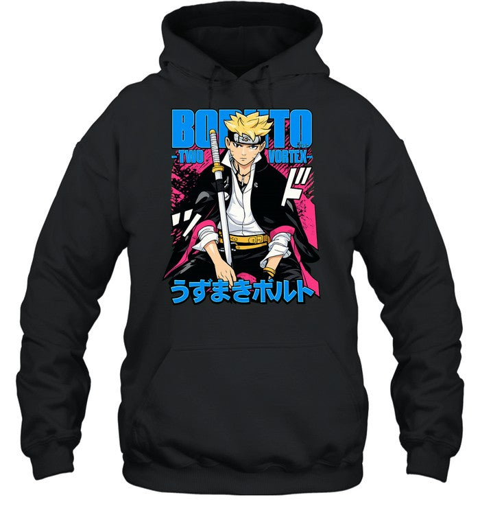 Boruto Two Blue Vortex Uzumaki Boruto Anime Manga Japanese Unisex T-Shirt