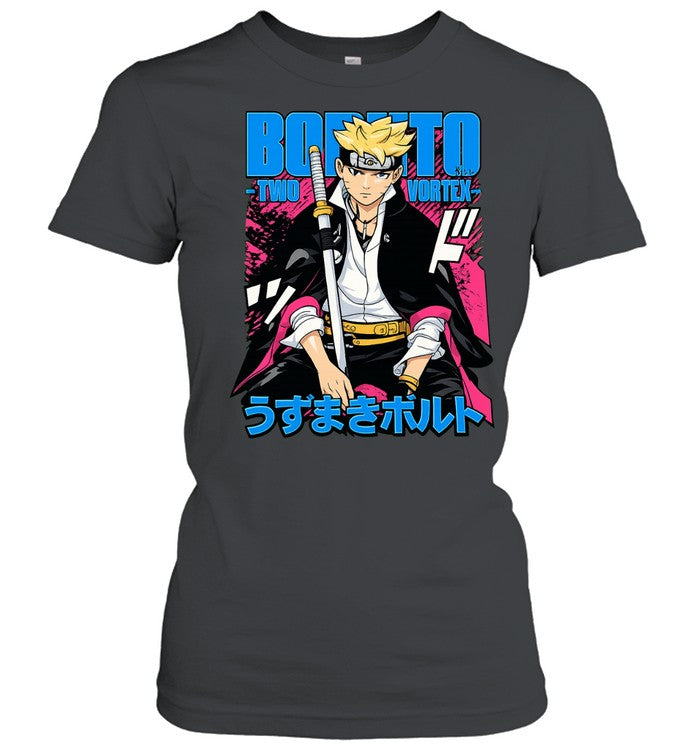 Boruto Two Blue Vortex Uzumaki Boruto Anime Manga Japanese Unisex T-Shirt
