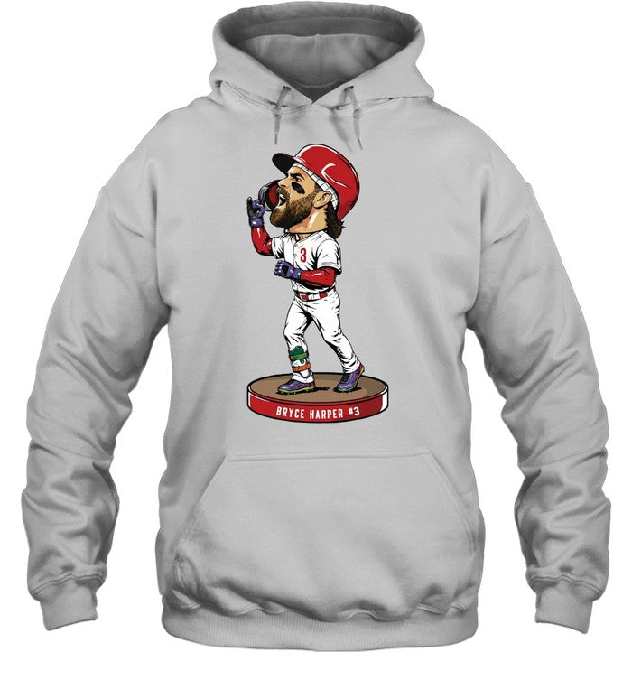 Bryce Harper Philadelphia Phillies Bobble Head Unisex T-Shirt