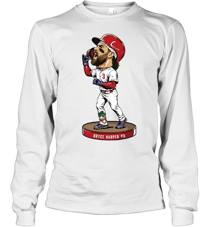 Bryce Harper Philadelphia Phillies Bobble Head Unisex T-Shirt