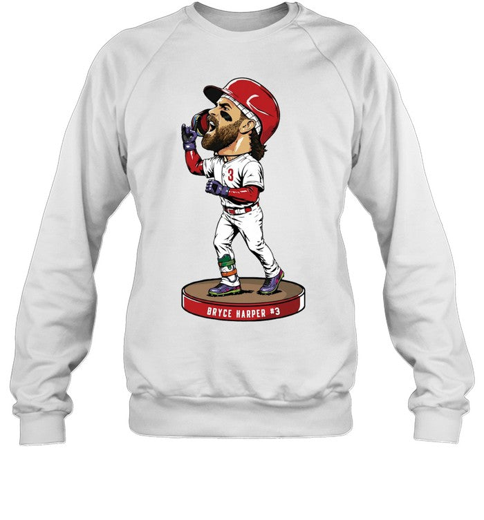 Bryce Harper Philadelphia Phillies Bobble Head Unisex T-Shirt