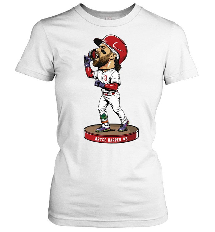 Bryce Harper Philadelphia Phillies Bobble Head Unisex T-Shirt