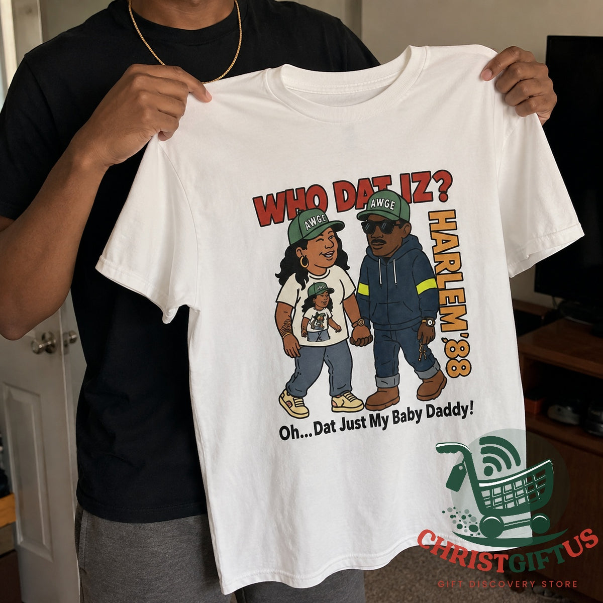 BTS J-Hope AWGE x ASAP Rocky Harlem 88 Who Dat Iz T-Shirt