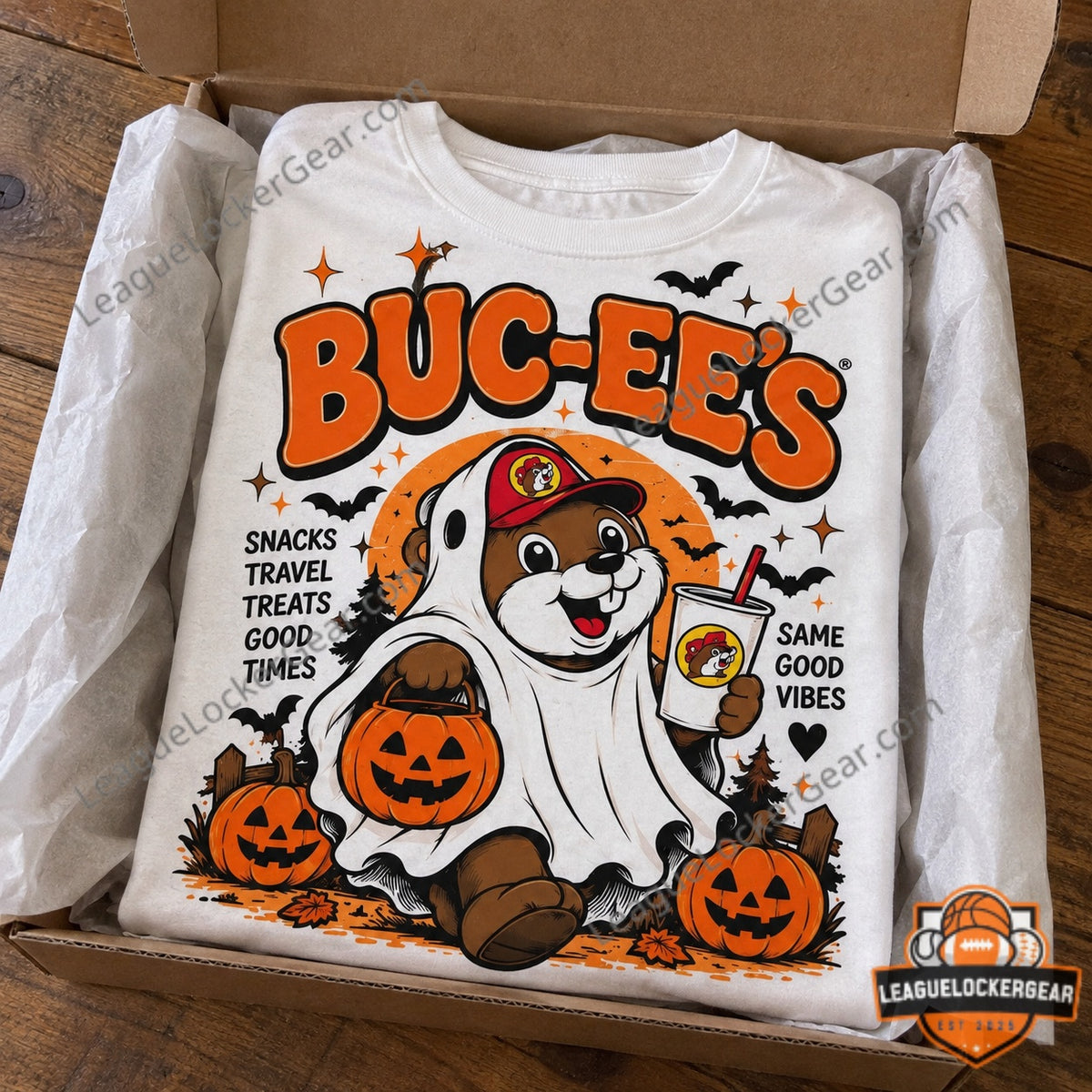 Buc-ee’s Halloween Spooky Road Trip 3D T-Shirt