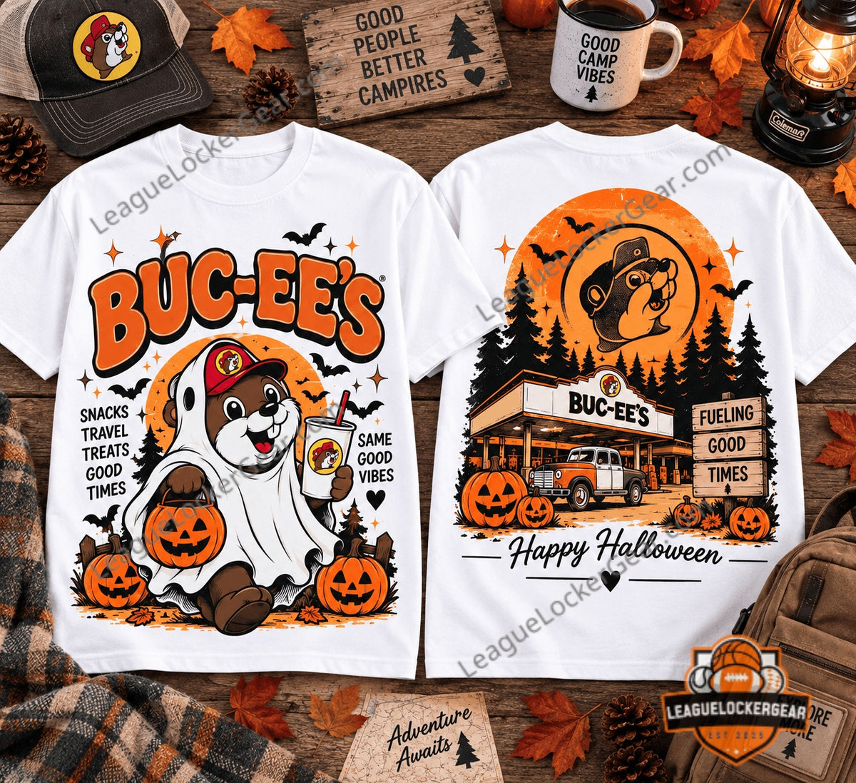 Buc-ee’s Halloween Spooky Road Trip 3D T-Shirt