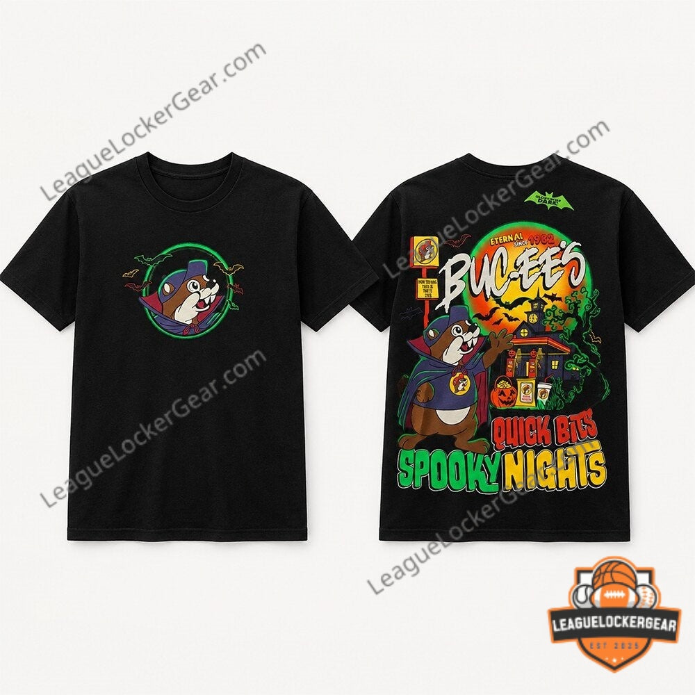 Buc-ee’s Quick Bits Spooky Nights Halloween T-Shirt