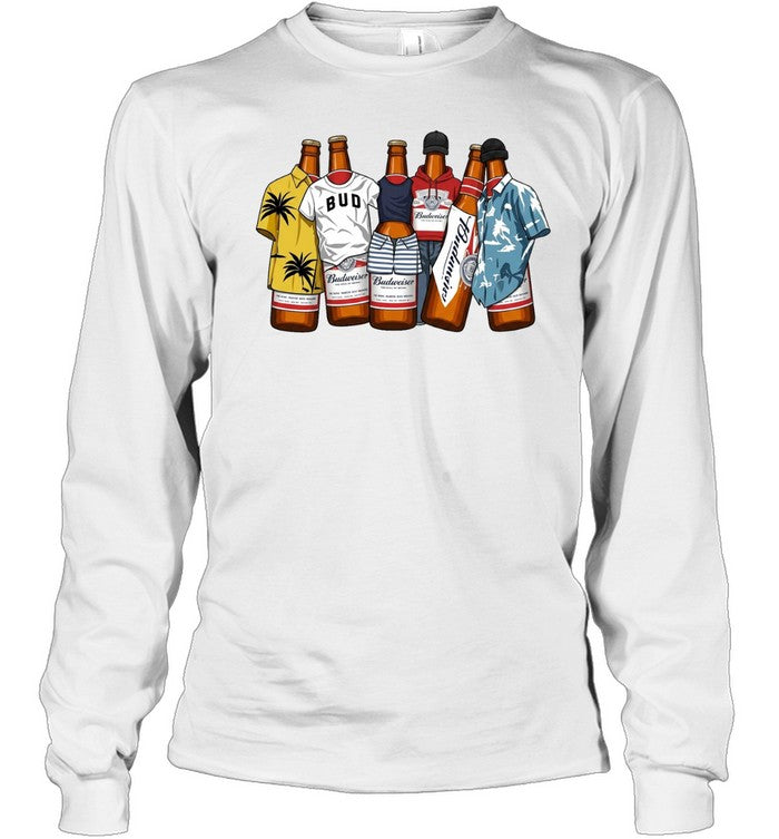 Budweiser beer bottles graphic Unisex T-Shirt