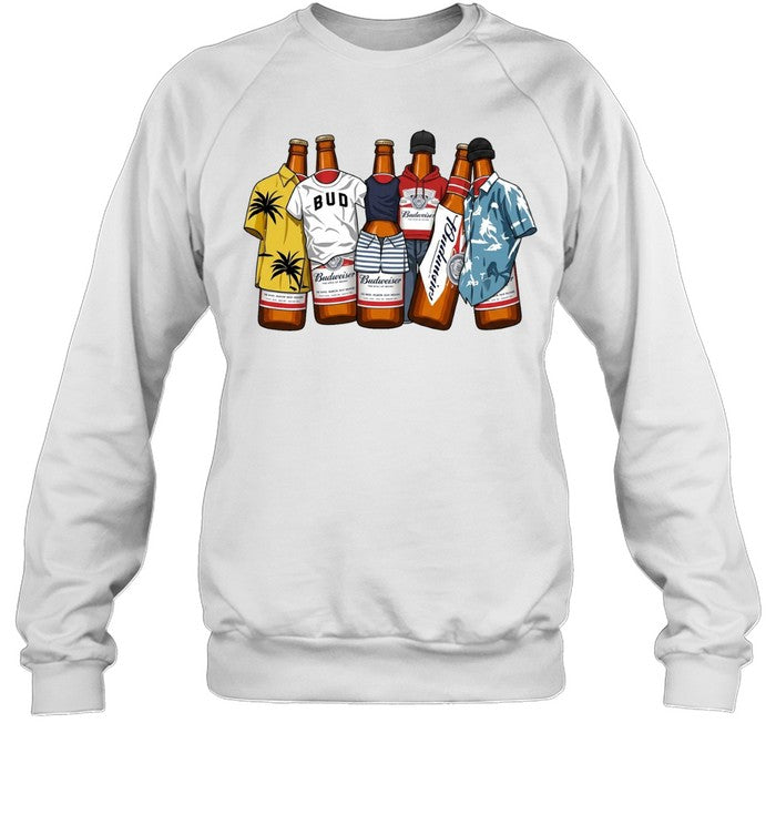 Budweiser beer bottles graphic Unisex T-Shirt