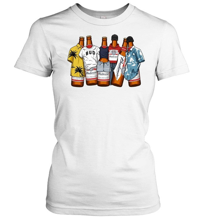 Budweiser beer bottles graphic Unisex T-Shirt