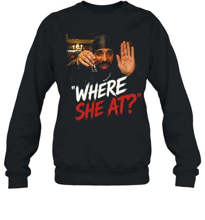 Burning Bridges Where She At Unisex T-Shirt