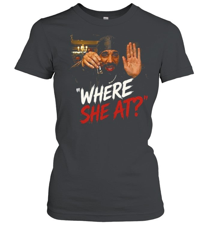 Burning Bridges Where She At Unisex T-Shirt