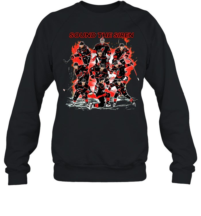 Carolina Hurricanes Sound the Siren hockey 2026 Unisex T-Shirt