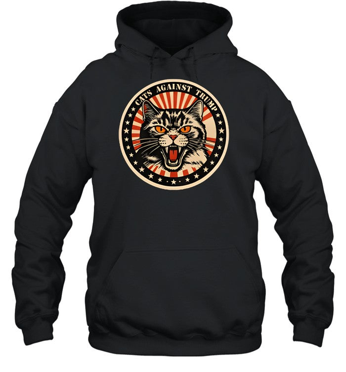 Cats Against Anti Trump Unisex T-Shirt