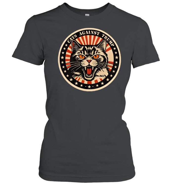 Cats Against Anti Trump Unisex T-Shirt