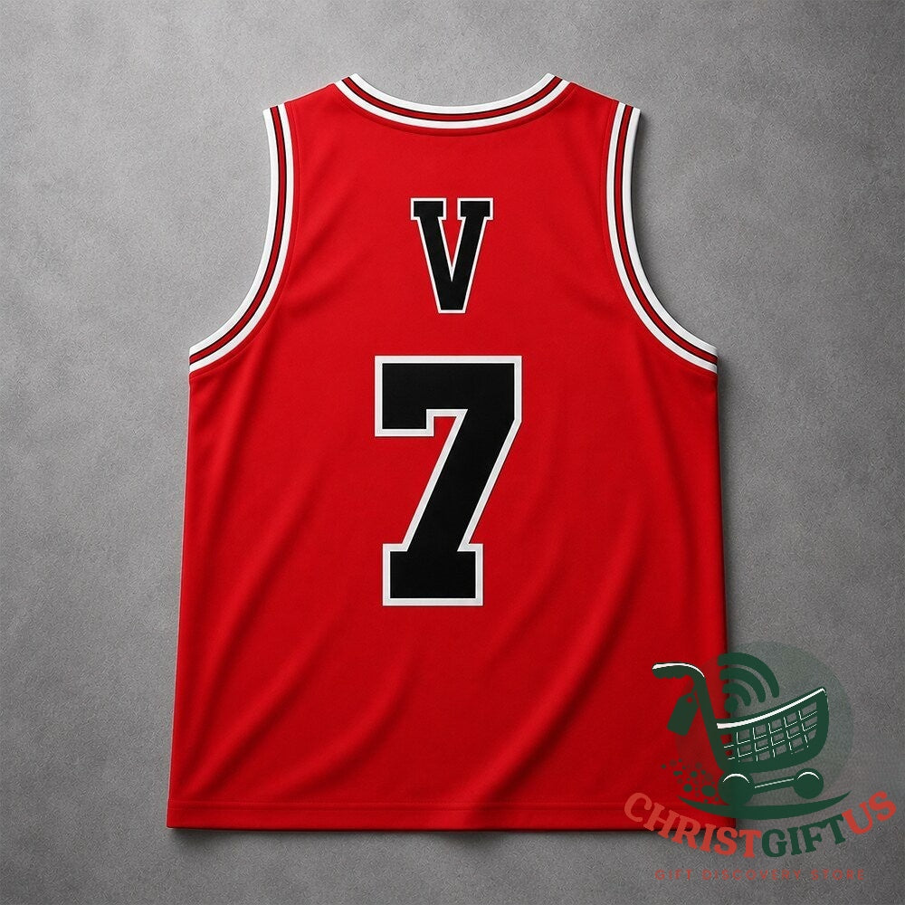 Chicago Bulls BTS Taehyung V Day 2 Jersey