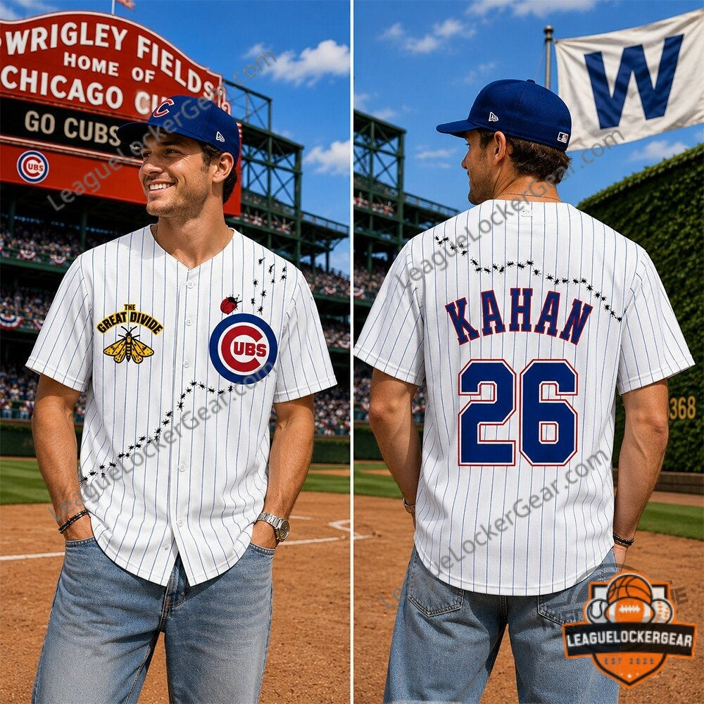 2026 Noah Kahan Wrigley Field Chicago Cubs Jersey