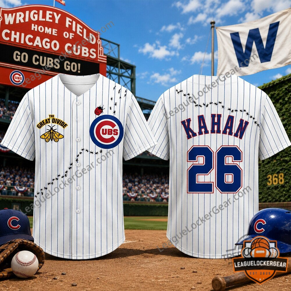 2026 Noah Kahan Wrigley Field Chicago Cubs Jersey
