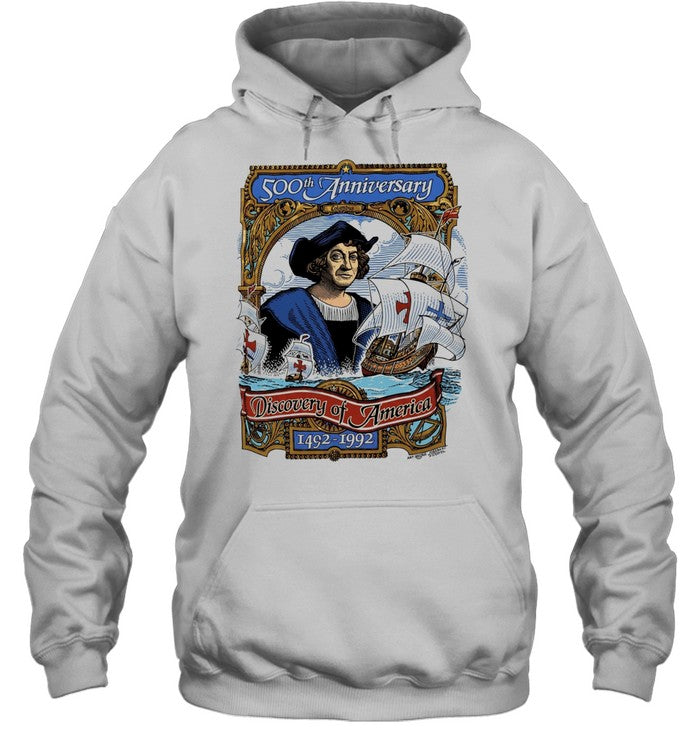 Christopher Columbus 500th Anniversary Discovery of America 1492-1992 Unisex T-Shirt