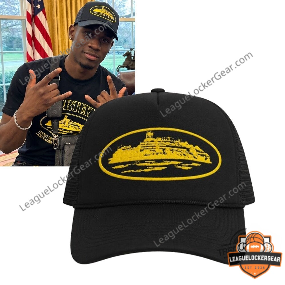 Folarin Balogun Corteiz Rules The World T-Shirt and Cap