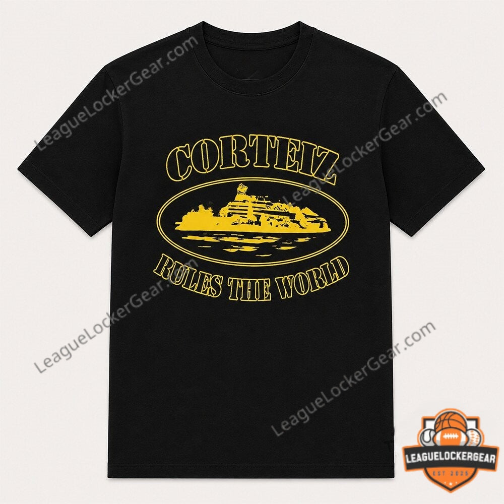 Folarin Balogun Corteiz Rules The World T-Shirt and Cap
