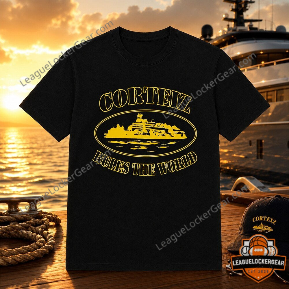 Folarin Balogun Corteiz Rules The World T-Shirt and Cap