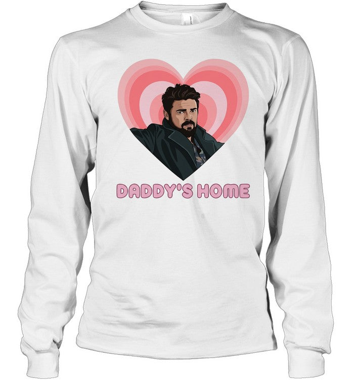 Daddy’s Home The Boys Heart Unisex T-Shirt