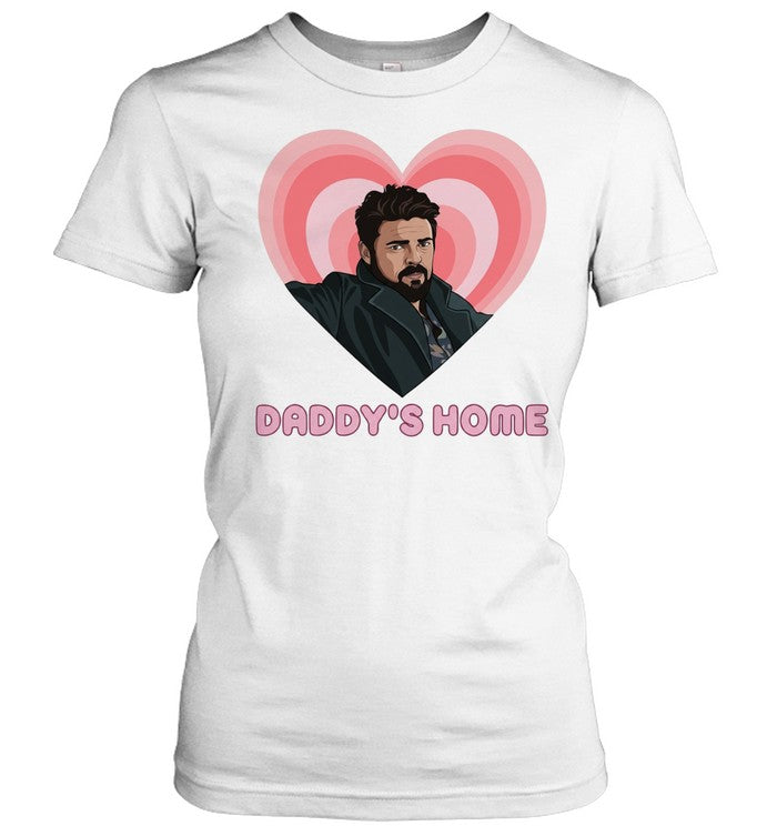 Daddy’s Home The Boys Heart Unisex T-Shirt