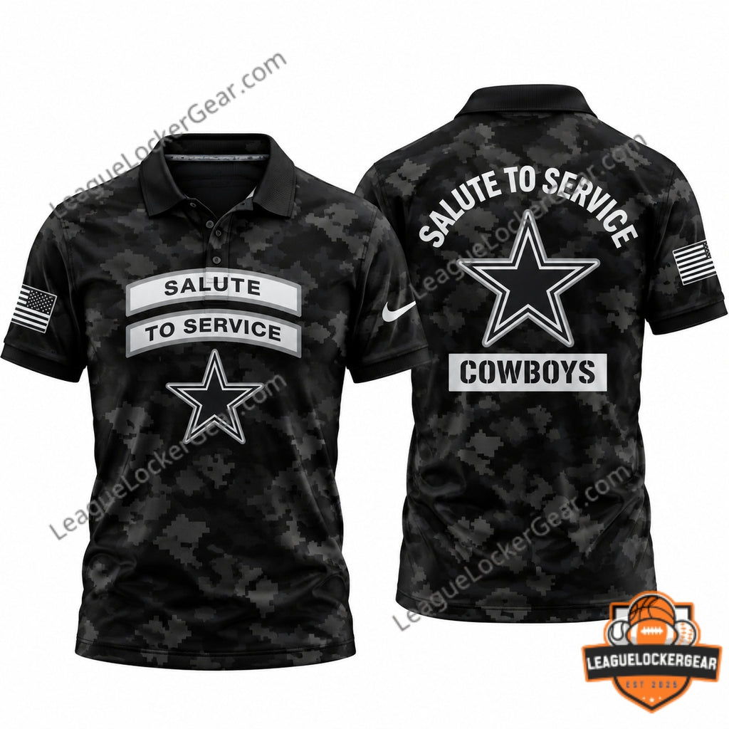 Dallas Cowboys Salute to Service 2026 T-Shirt