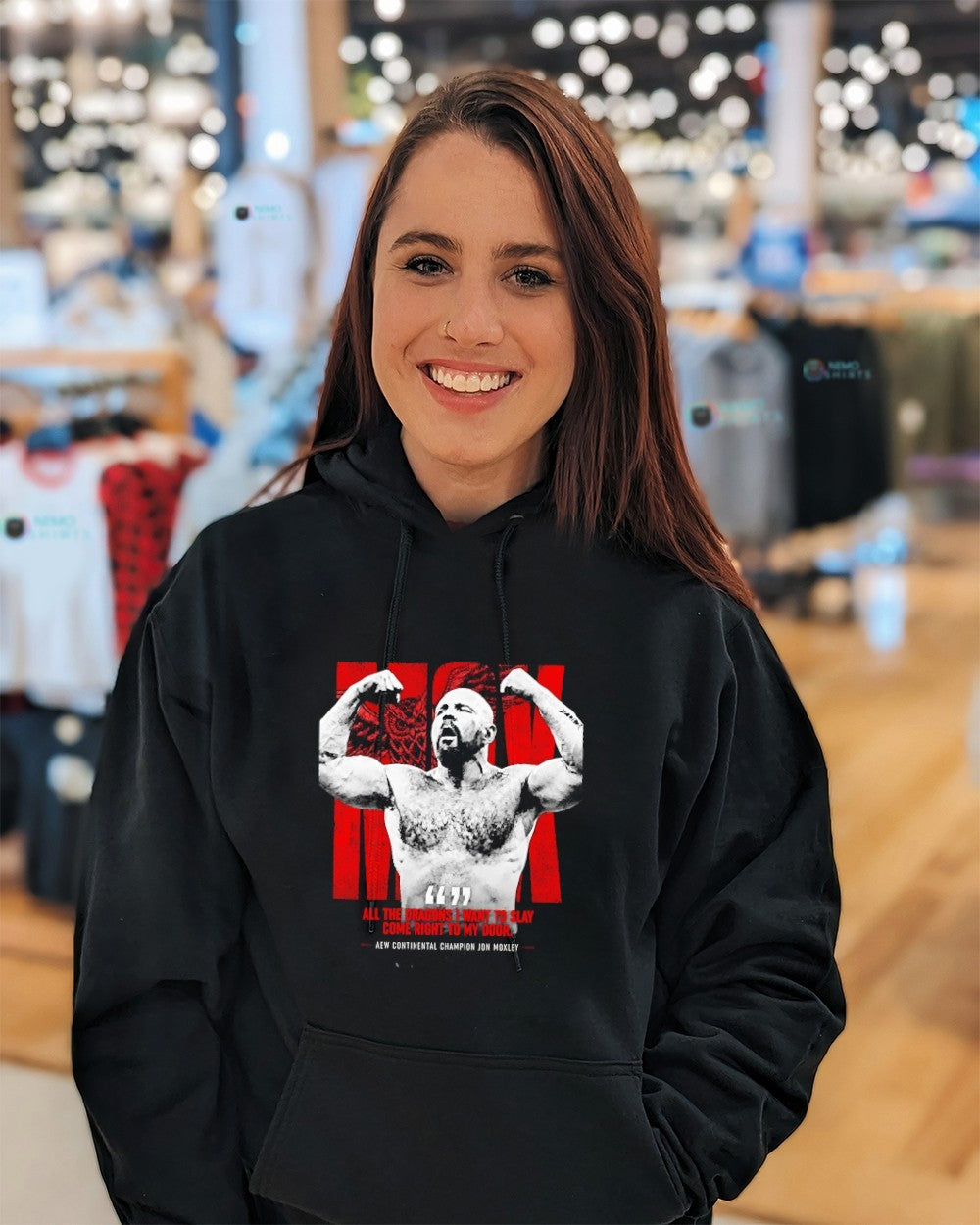 Jon Moxley AEW Continental Champion all the dragons I want to slay come right to my door shirt