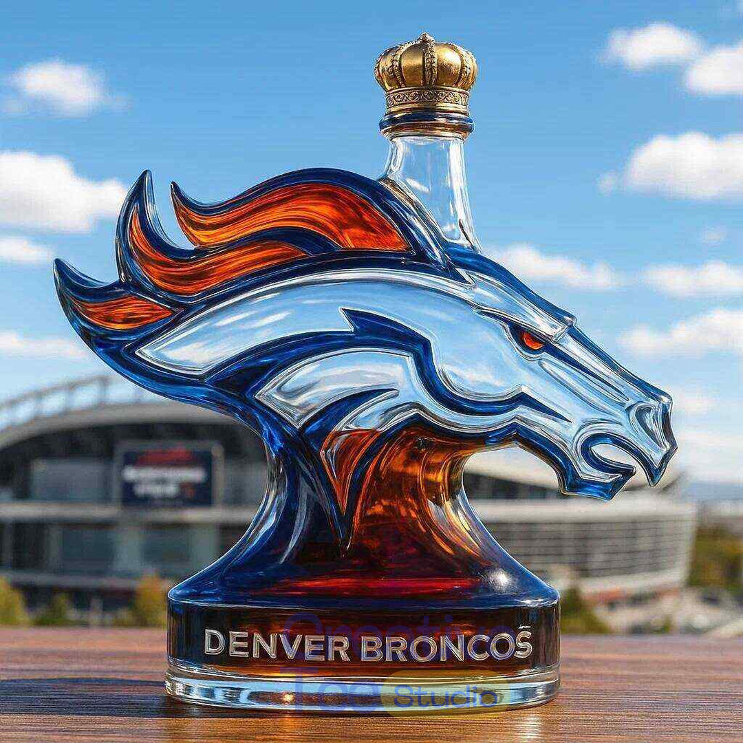 Denver Broncos Limited Edition Whiskey Decanter