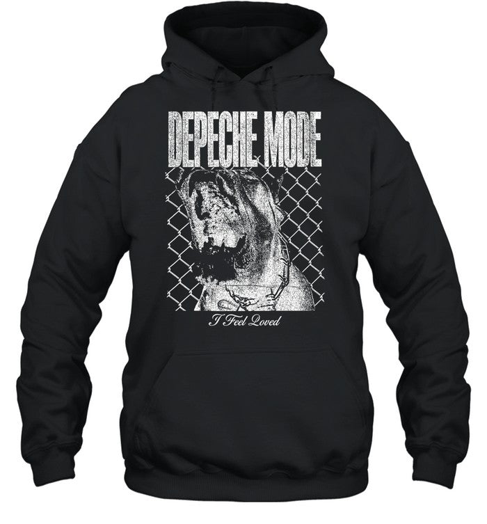 Depeche Mode I Feel Loved Dog Chain Link Fence Unisex T-Shirt