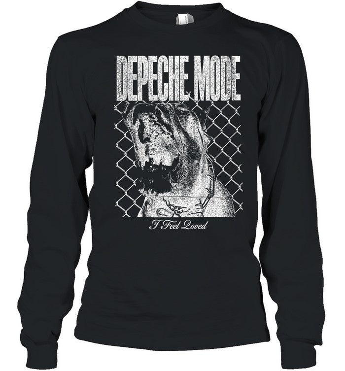 Depeche Mode I Feel Loved Dog Chain Link Fence Unisex T-Shirt