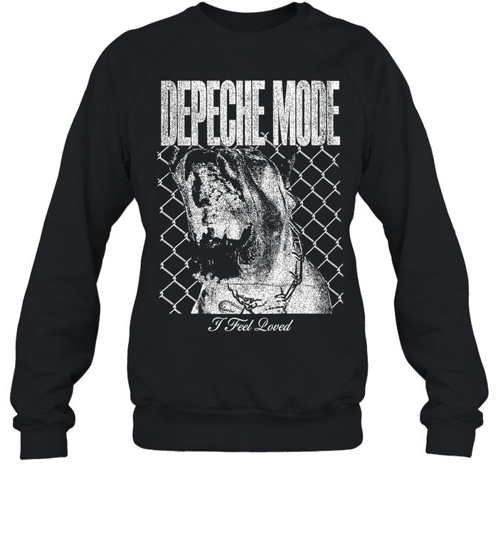 Depeche Mode I Feel Loved Dog Chain Link Fence Unisex T-Shirt