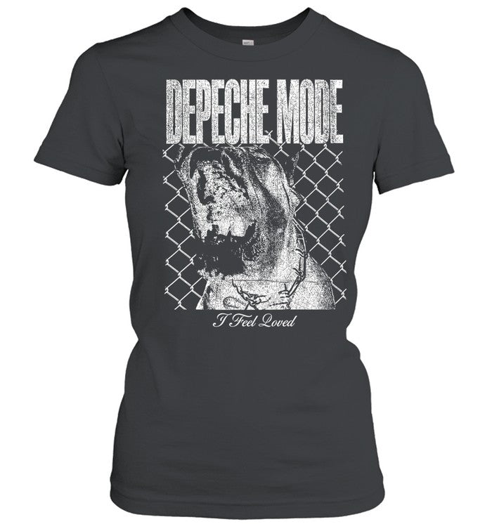 Depeche Mode I Feel Loved Dog Chain Link Fence Unisex T-Shirt