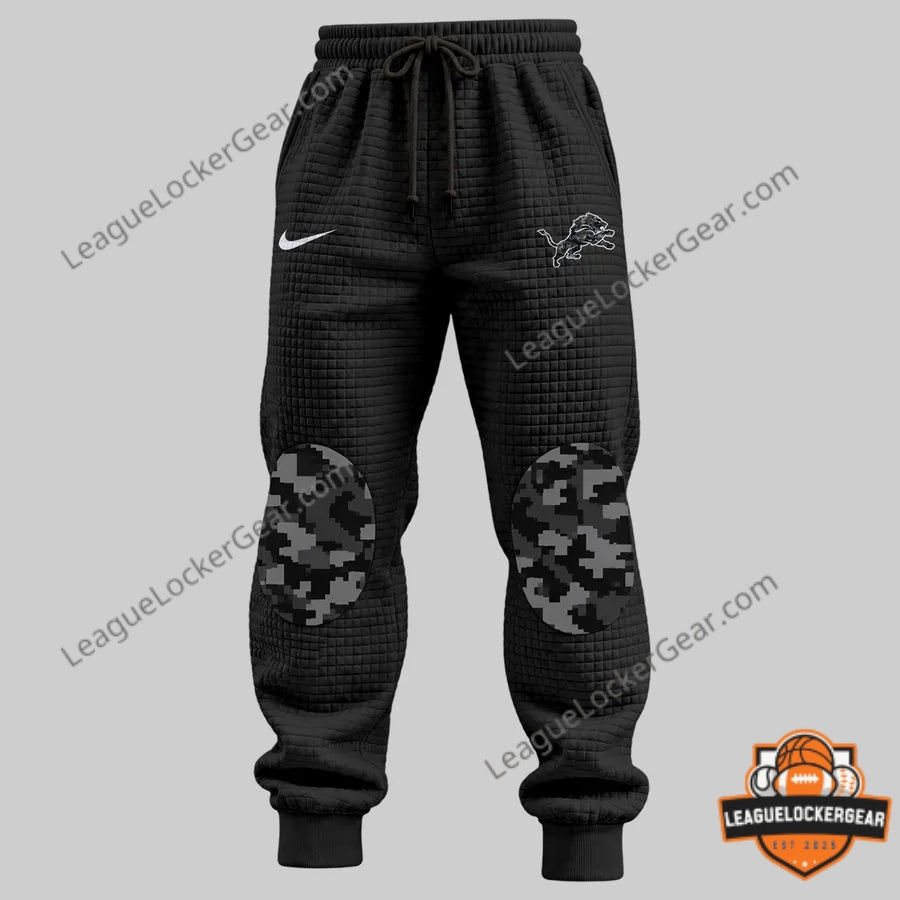 Detroit Lions 2026 Salute to Service Hoodie and Jogger Set