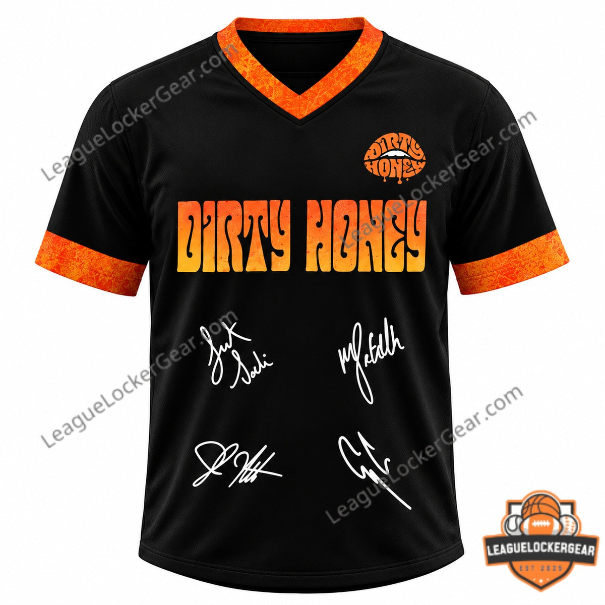 Dirty Honey Lights Out Football Jersey
