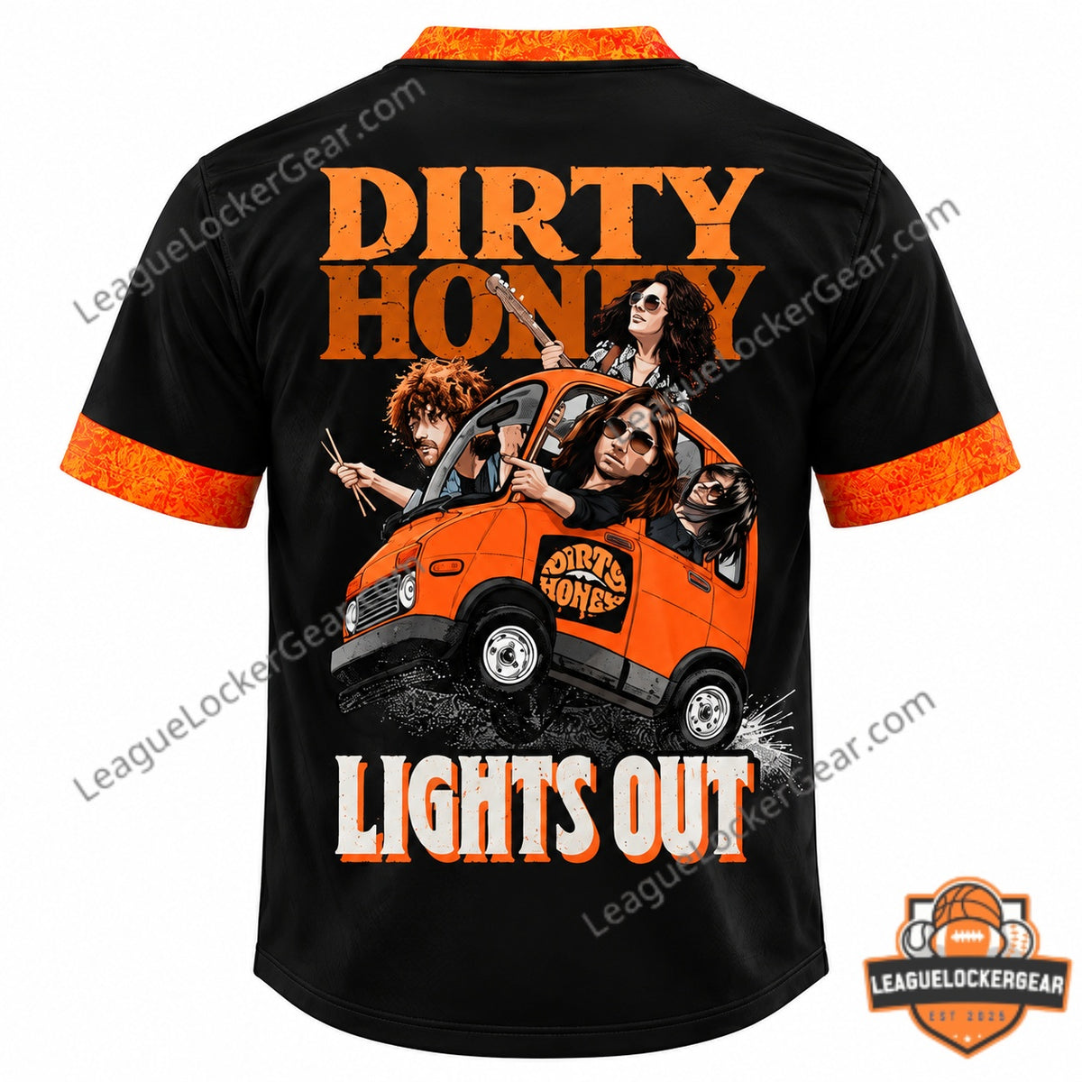 Dirty Honey Lights Out Football Jersey