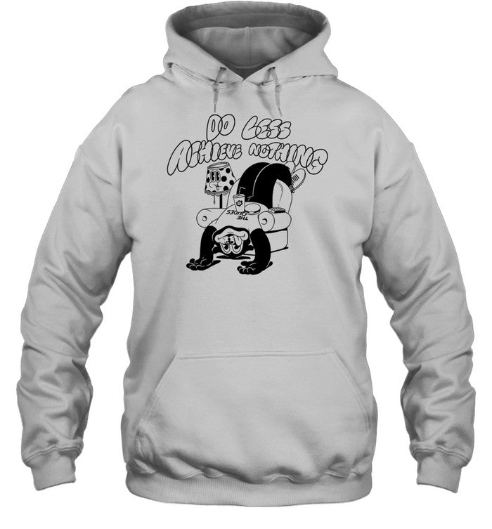 Do Less Achieve Nothing Funny Lazy Retro Cartoon Character Couch Slacker Unisex T-Shirt