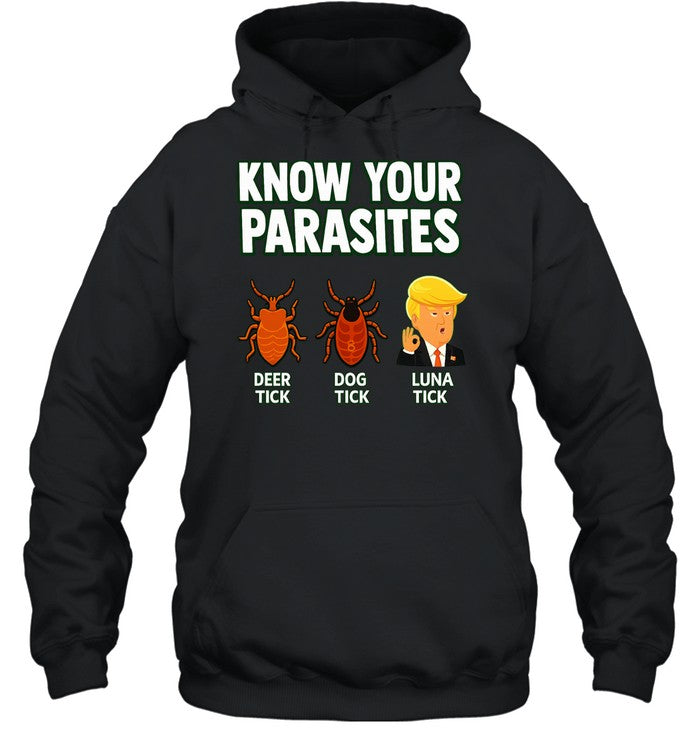Donald Trump know your parasites deer dog Luna tick Unisex T-Shirt