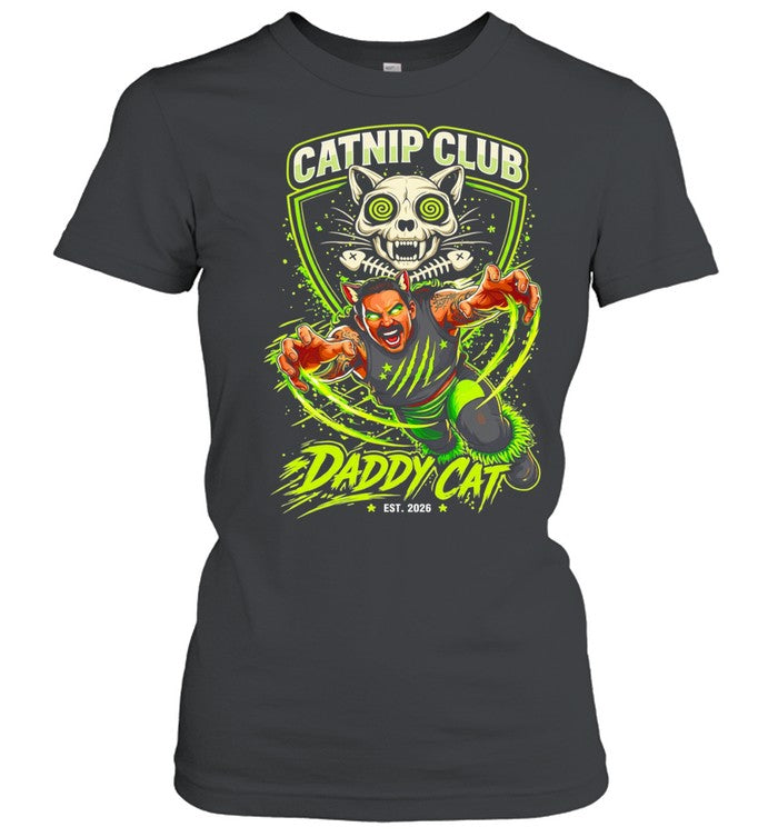 Donovan catnip club daddy cat wrestling Unisex T-Shirt